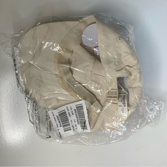 NWT Madewell Cotton Canvas Five-Panel Baseball Cap Vintage Linen Cream - Picture 2 of 3